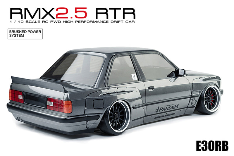 MST 531907GR RMX 2.5 RTR E30RB GREY BRUSHED REMOTE CONTROL DRIFT CAR BATTERY AND CHARGER NOT INCLUDED