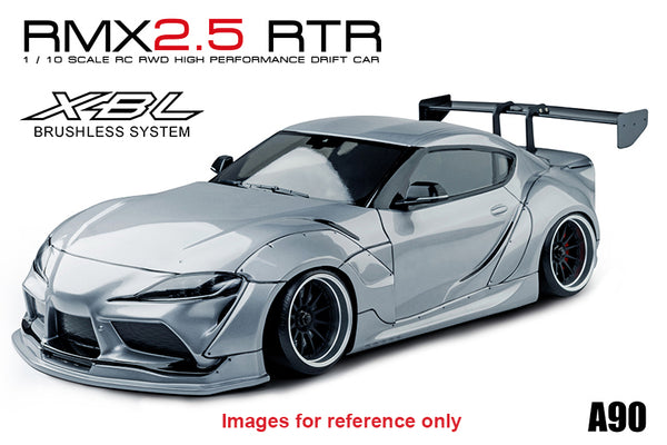 MST 533906MGR RMX 2.5 RTR A90RB METAL GREY BRUSHLESS REMOTE CONTROL DRIFT CAR BATTERY AND CHARGER NOT INCLUDED