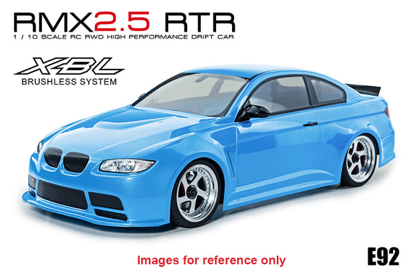 MST 533902LB RMX 2.5 RTR E92 LIGHT BLUE BRUSHLESS REMOTE CONTROL DRIFT CAR BATTERY AND CHARGER NOT INCLUDED