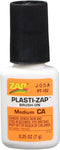 ZAP PT-102 PLASTI-ZAP MEDIUM CA CLEAR CURE FOR PLASTICS BRUSH ON 7GRAM