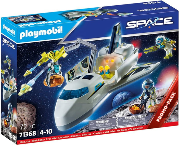 PLAYMOBIL SPACE 71368 PROMO SPACE SHUTTLE 72PC