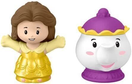 FISHER-PRICE LITTLE PEOPLE DISNEY PRINCESS AND SIDEKICK - BELLE AND MRS POTS