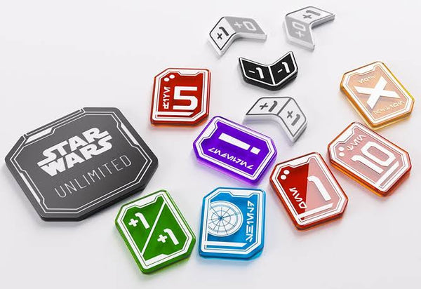 GAMEGENIC STAR WARS UNLIMITED ACRYLIC PREMIUM TOKENS