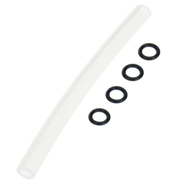 JOYSWAY 881211 BLACK SILICONE TUBES X 18 AND O RINGS X 4 PACK