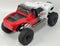 MEGA RC 101003 1/10 SCALE ROCK VIPER LCG PINCHED BRUSHED ROCK CRAWLER RED