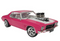DDA COLLECTABLES DDA207 OLD PINKED 1973 WHITE AND PINK BLOWN HQ MONARO GTS 350  1/24 SCALE DIECAST COLLECTABLE