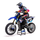 LOSI PROMOTO-MX 1/4 SCALE MOTORCYCLE READY TO RUN CLUBMX SCHEME BLUE WHITE AND BLACK