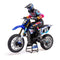 LOSI PROMOTO-MX 1/4 SCALE MOTORCYCLE READY TO RUN CLUBMX SCHEME BLUE WHITE AND BLACK