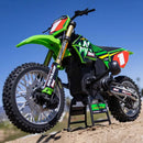 LOSI PROMOTO-MX 1/4 SCALE MOTORCYCLE READY TO RUN COMBO WITH BATTERY AND CHARGER PRO CIRCUIT SCHEME GREEN AND BLACK