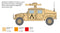 ITALERI 6598 HMMWV (HUMVEE) M1036 TOW CARRIER 1/35 SCALE PLASTIC MODEL KIT JEEP