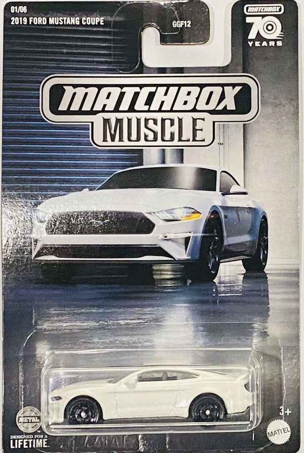 MATCHBOX MUSCLE 2019 FORD MUSTANG COUPE 01/06