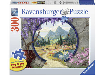 RAVENSBURGER 135769 INTO A NEW WORLD 300PC LARGE FORMAT  JIGSAW PUZZLE