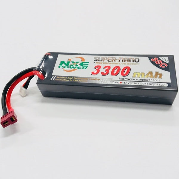 NXE 11.1V 3300MAH 30C HARD CASE LIPO BATTERY WITH DEANS CONNECTOR STORE PICK UP ONLY