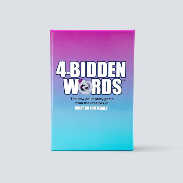 4-BIDDEN WORDS CARD GAME 17PLUS