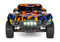 TRAXXAS 58034-61 SLASH ORANGE BRUSHED 2WD SHORT COURSE READY TO RUN RC CAR WITH LED LIGHTS