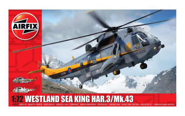 AIRFIX A04063 WESTLAND SEA KING HAR.3/MK.43 MODEL AIRCRAFT 1/72