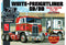 AMT 1046 WHITE FREIGHTLINER 2-IN-1 SC/DD CABOVER TRACTOR (75TH ANNIVERSARY) 1/25 PLASTIC MODEL KIT TRUCK