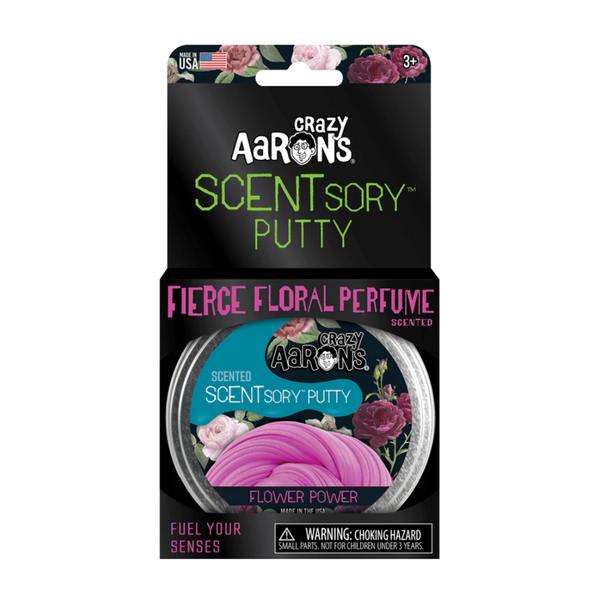 CRAZY AARONS FLOWER POWER SCENTSORY PUTTY - FIERCE FLORAL PERFUME
