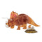 CRYSTAL PUZZLE 90171 BROWN TRICERATOPS 61PC 3D JIGSAW PUZZLE