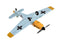 TOP RC TOP096B MINI BF-109 MODE 2 450MM WINGSPAN SCALE WARBIRD READY TO FLY WITH BATTERY AND TRANSMITTER 6-AXIS GYRO ONE-KEY AEROBATICS DURABLE EPP REMOTE CONTROL PLANE