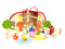 TOOKY TOY FARM PLAYSET WITH CARRY HOUSE