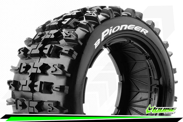 LOUISE L-T3243I B-PIONEER 1/5 SCALE BUGGY REAR TYRES SPORT WITH FOAMS 2 PACK