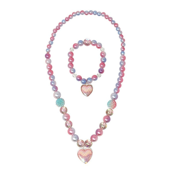 PINK POPPY MERMAID DREAMING NECKLACE AND BRACELET SET ASSORTED COLOURS