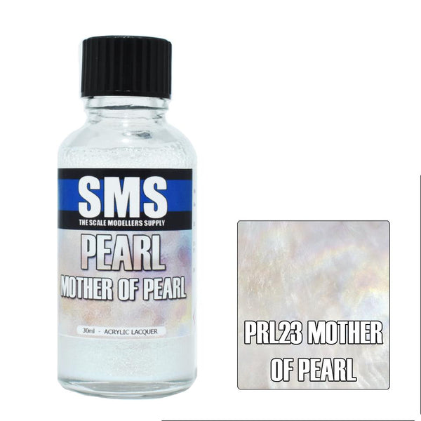 SMS PAINTS PRL23 PEARL MOTHER OF PEARL ACRYLIC LACQUER PAINT 30ML