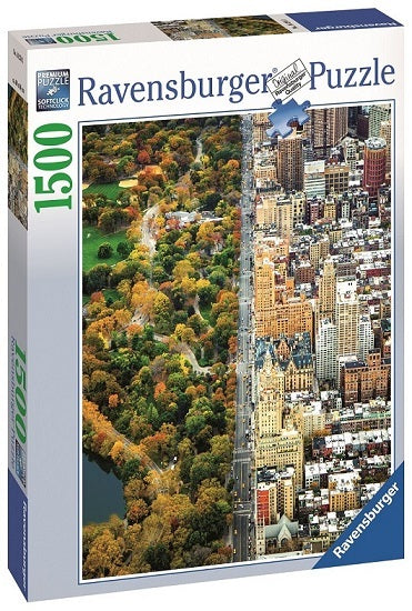 RAVENSBURGER 162543 DIVIDED TOWN 1500PC JIGSAW PUZZLE
