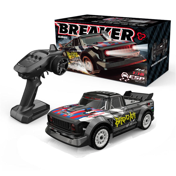 UDIRC UD1601 UDIPOWER 1:16 BRUSHED 4WD DRIFT CAR WITH ESP - DRIFT AND CIRCUIT TYRES READY TO RUN BATTERIES INCLUDED