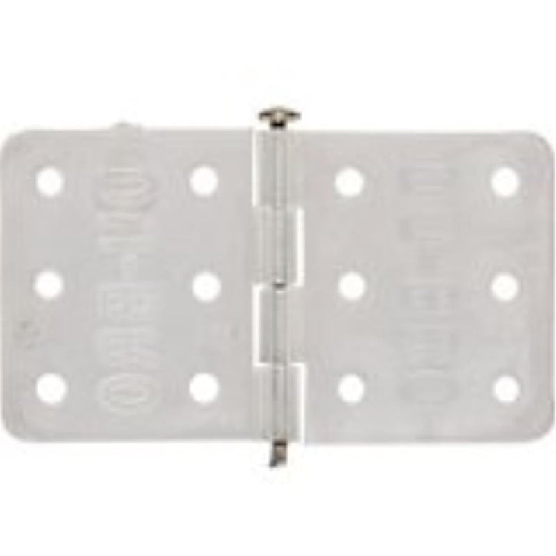 DU-BRO 117 - NYLON HINGES (STANDARD SIZE HINGE PIN LOCKED IN PLACE) 15 PIECES