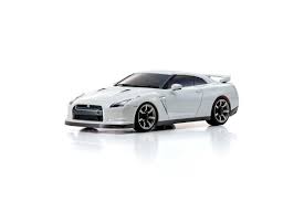 KYOSHO 32628PW MINI-Z AWD 1:27 NISSAN GT-R (R35) WHITE PEARL ELECTRIC POWERED 4WD READY TO DRIFT TOURING CAR