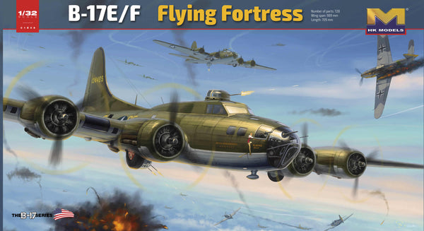 HK MODELS 01E05 B-17 E/F FLYING FORTRESS 1/32 SCALE