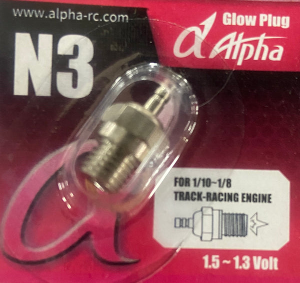 ALPHA MP01-010102 PLATINUM GLOW PLUG N3 HOT