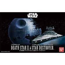 1/2,700,00 STARWARS DEATH STAR 2 & 1/14,500 STAR DESTROYER