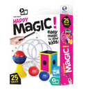 HAPPY MAGIC EASY MAGIC FOR YOUNG KIDS 25 TRICK PLAYSET AMAZING ILLUSIONS TO IMPRESS YOUR FRIENDS LINKING RINGS AND MORE
