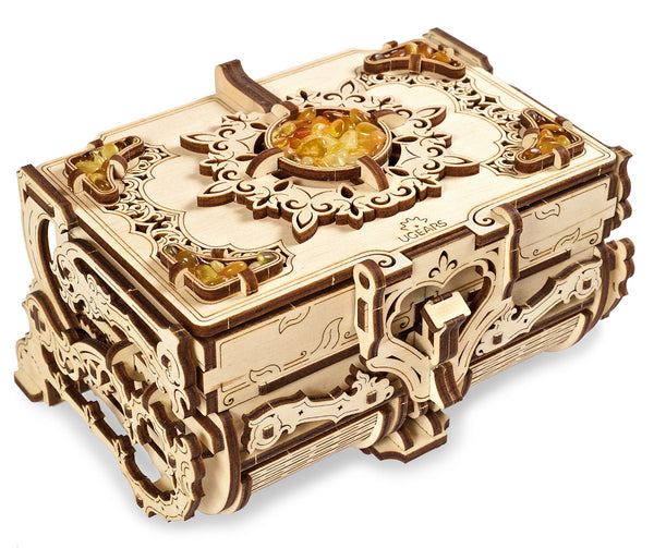 UGEARS 7000AB AMBER BOX - LIMITED EDITION MECHANICAL MODEL