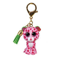 TY MINI BOOS GLAMOUR LEOPARD CLIP