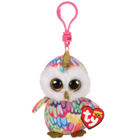 TY BEANIE BOOS ENCHANTED OWL WITH HORN CLIP