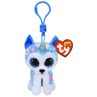 TY BEANIE BOOS HELENA HUSKY CLIP