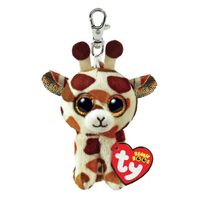 TY BEANIE BOOS STILTS TAN GIRAFFE CLIP