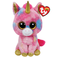 TY BEANIE BOOS FANTASIA UNICORN MULTICOLOUR REGULAR