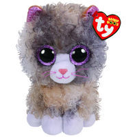 TY BEANIE BOOS SCRAPPY CURLY CAT REGULAR