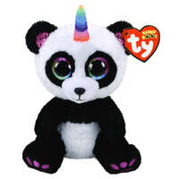 TY BEANIE BOOS PARIS PANDA WITH HORN REGULAR