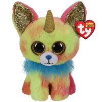 TY BEANIE BOOS YIPS CHIHUAHUA WITH HORN REGULAR