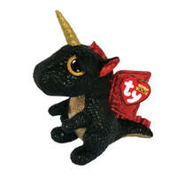 TY BEANIE BOOS GRINDAL DRAGON REGULAR PLUSH