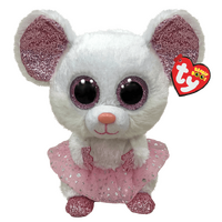 TY BEANIE BOOS NINA MOUSE WITH TUTU REGULAR