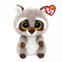 TY BEANIE BOOS OAKIE RACOON GREY REGULAR