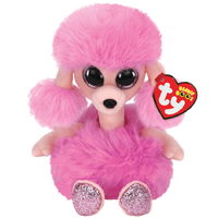 TY BEANIE BOOS CAMILLA POODLE LONG NECK REGULAR