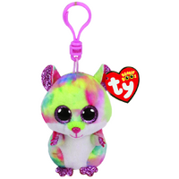 TY BEANIE BOOS RODNEY MULTICOLOUR HAMSTER CLIP